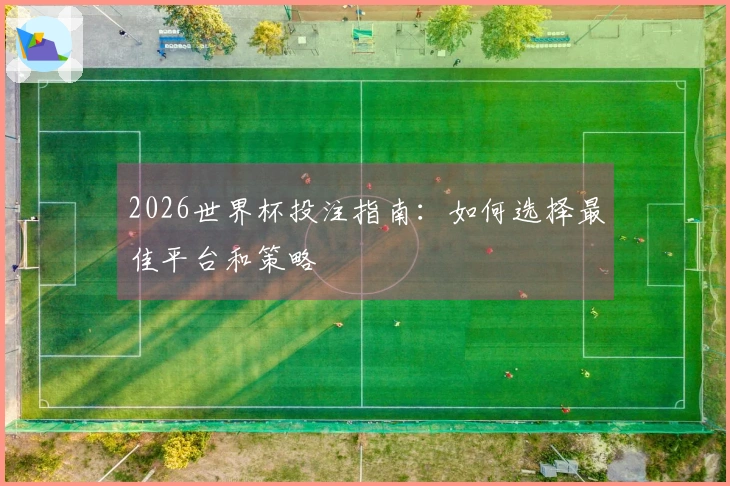 2026世界杯投注指南：如何选择最佳平台和策略